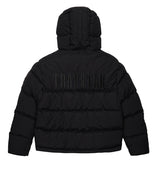 TRAPSTAR DECODED HOODED PUFFER JACKET 2.0 - BLACKOUT EDITION