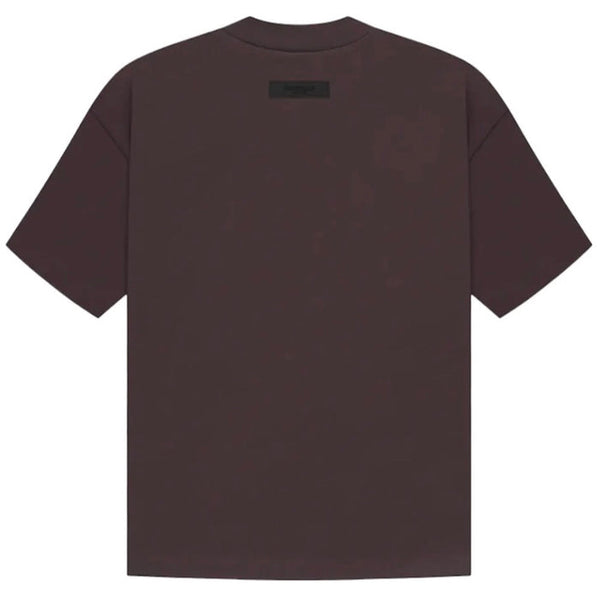 FEAR OF GOD ESSENTIALS T-SHIRT  'PLUM'