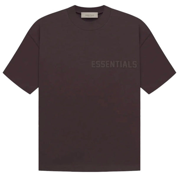 FEAR OF GOD ESSENTIALS T-SHIRT  'PLUM'