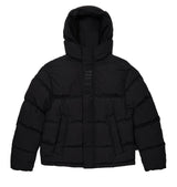 TRAPSTAR DECODED HOODED PUFFER JACKET 2.0 - BLACKOUT EDITION