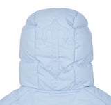 TRAPSTAR DECODED HOODED PUFFER JACKET 2.0 - ICE BLUE