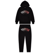 TRAPSTAR IRONGATE ARCH ITS A SECRET HOODED GEL TRACKSUIT - BLACK