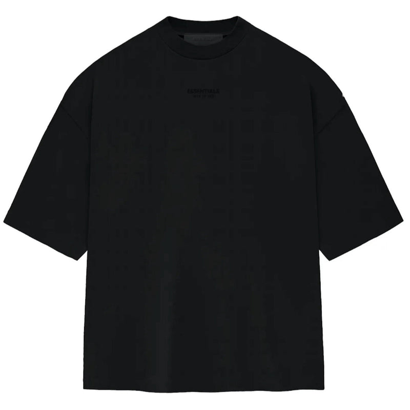 FEAR OF GOD ESSENTIALS T-SHIRT 'JET BLACK' FW23