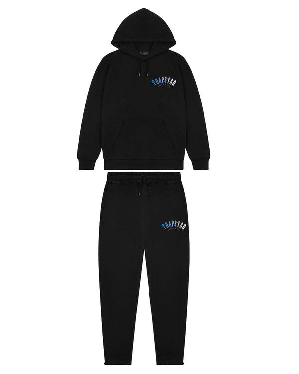 TRAPSTAR IRONGATE ARCH FADE TRACKSUIT - BLACK