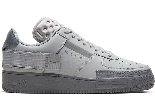 NIKE AIR FORCE 1 TYPE GREY FOG