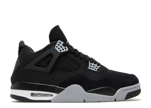 AIR JORDAN 4 SE BLACK CANVAS