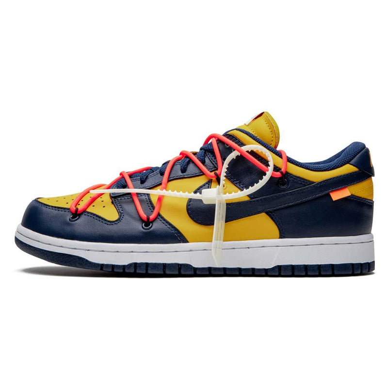 OFF-WHITE X NIKE DUNK LOW UNIVERSITY GOLD