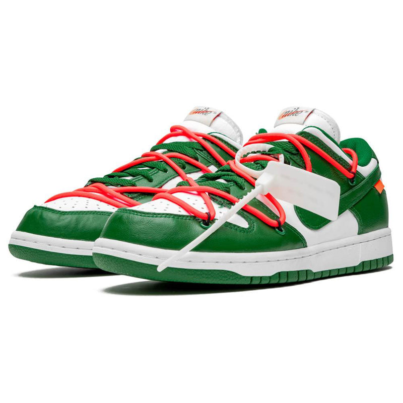 OFF-WHITE X NIKE DUNK LOW PINE GREEN