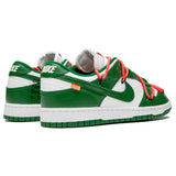 OFF-WHITE X NIKE DUNK LOW PINE GREEN