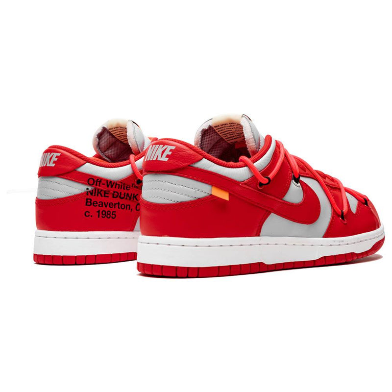 OFF-WHITE X NIKE DUNK LOW UNIVERSITY RED