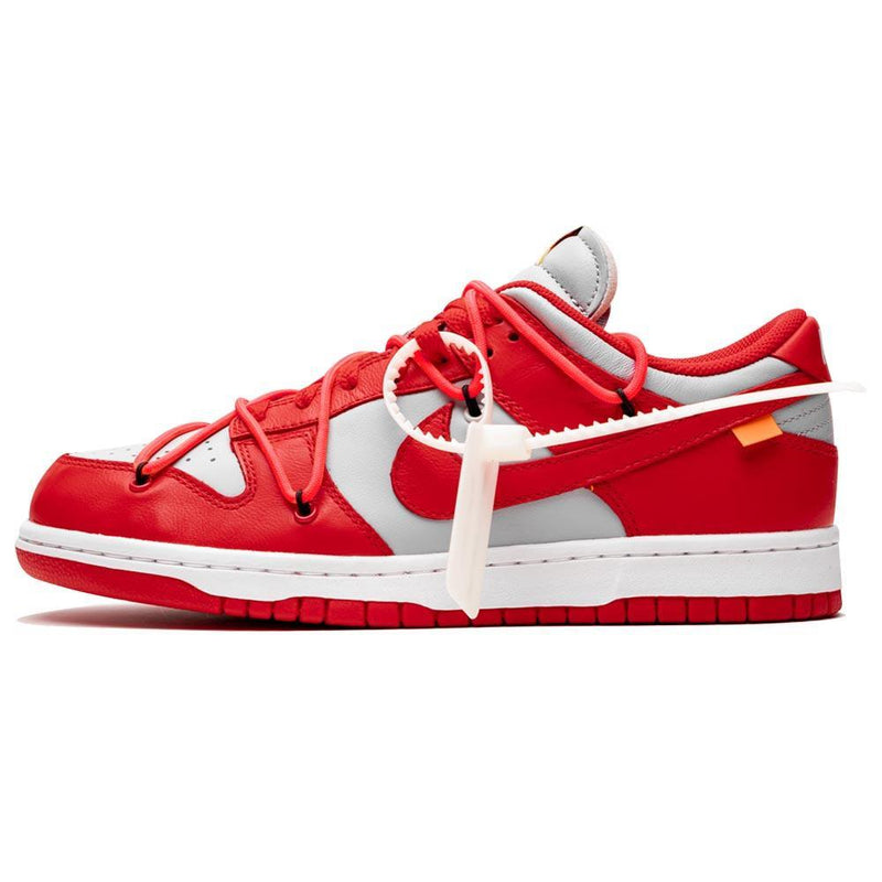 OFF-WHITE X NIKE DUNK LOW UNIVERSITY RED