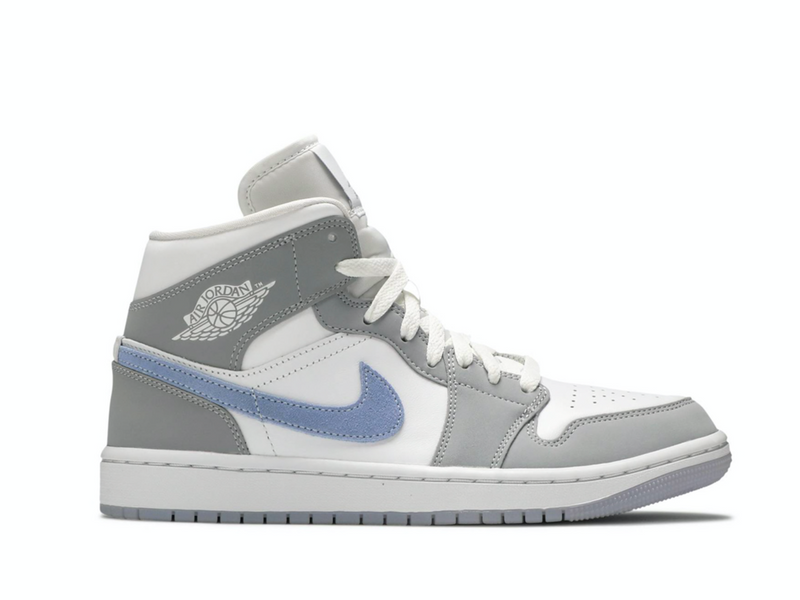 AIR JORDAN 1 MID WHITE WOLF GREY