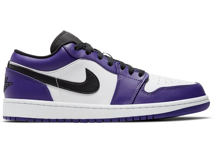 Jordan 1 hot sale low court purple