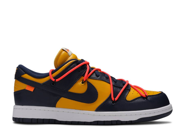 OFF-WHITE X NIKE DUNK LOW UNIVERSITY GOLD