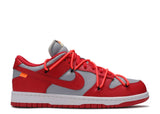 OFF-WHITE X NIKE DUNK LOW UNIVERSITY RED